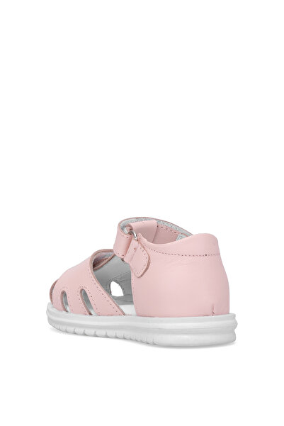 Ayakkabı Fuarı Elit Ai̇k-1928 Firstadım Girl's Flat Sandals Powder