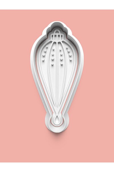 AKTASTORE قالب كوكيز مزخرف وقالب عجينة السكر 0009-4