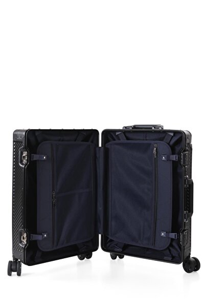 ÇÇS ÇÇS Unisex Özel Üretim %100 Aliminyum Kabin Boy Valiz 255251