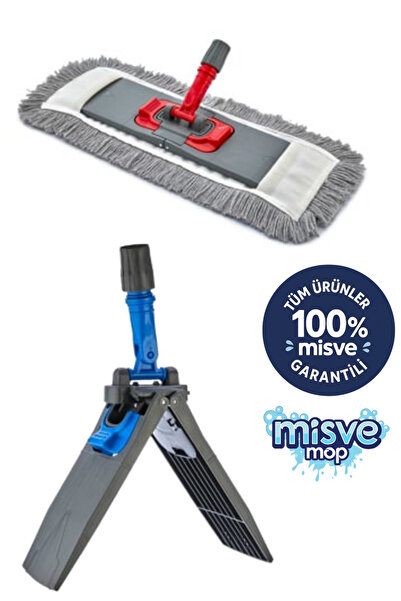 Misvele Nemli Mop 50 Cm Palet Aparat Ofis Parke Yer Silme Yer Paspası Paleti