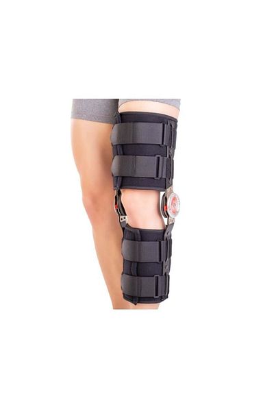 OEM Mobile knee brace with adjustable joints Triasport Genu Reha Cool Rom, SRT326, Universal size, Black