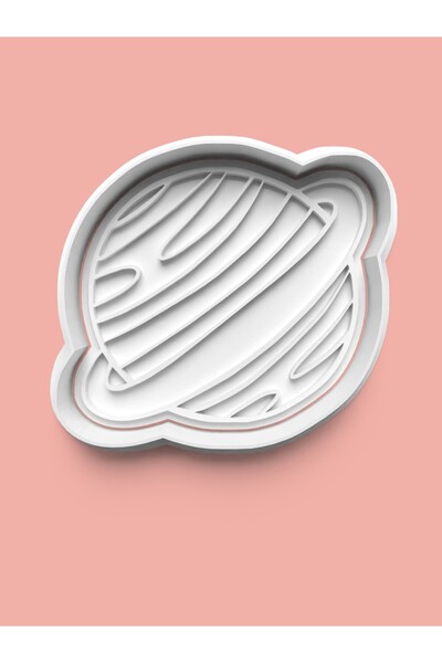 AKTASTORE قالب بسكويت الكواكب وقالب عجينة السكر