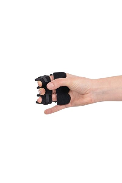 AboutThePerfect Dinamik Parmak Rehabilitasyon Ateli, Üçlü Set, Orta Beden, Es...