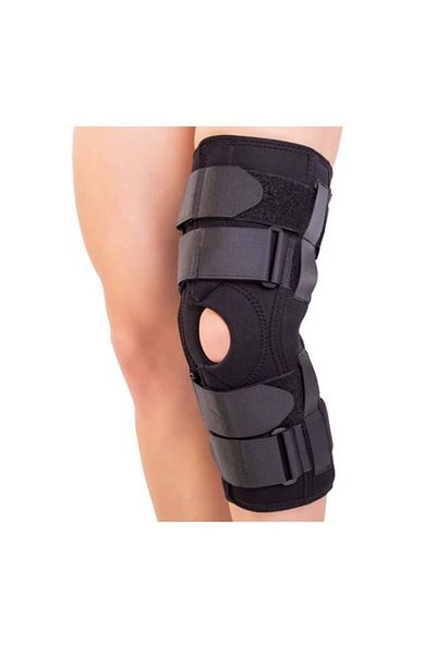 OEM Mobile Knee Brace With Patellar Support And Lateral Joints Triamed Triagen Extra, Srt341, Black, 2