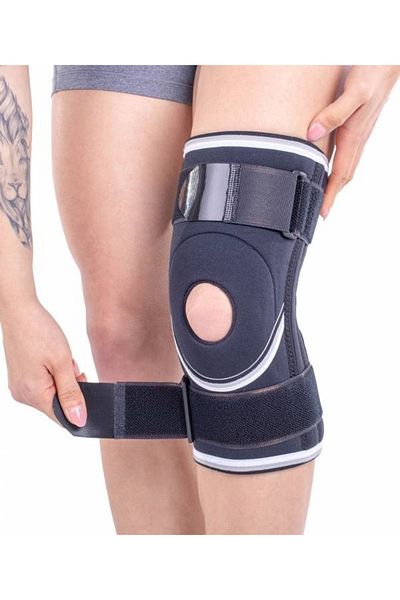 OEM Mobile knee brace with patellar support Triamed Aktiv Light 01 Tria, SRT308, Black, 2