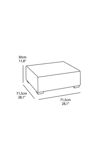 Keter Multi-purpose garden table - brown
