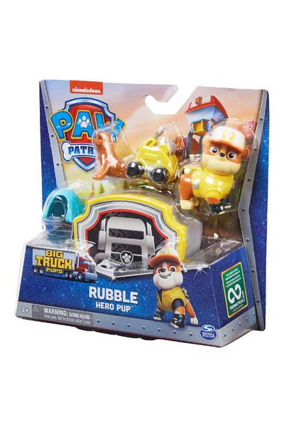 Spin Masters Paw Patrol Rubble Hero Pup figurine