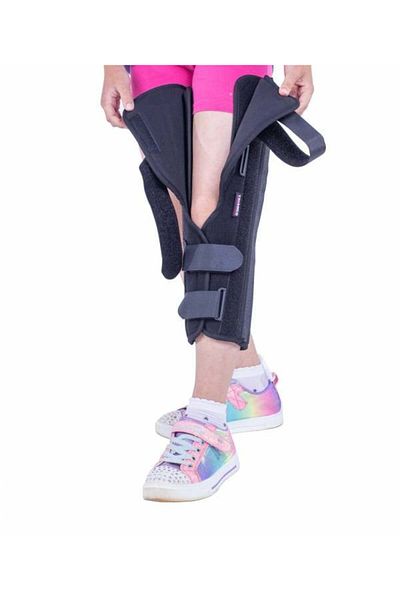 OEM Fixed Knee Brace, For Children, Triamed Triafix Genu Junior, Srt332, Black, 1