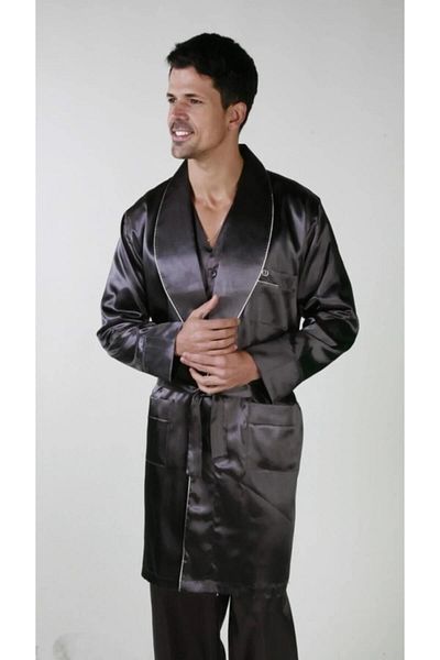 ANCELO Set de 3 piese pentru mire din satin, satin și pijamale