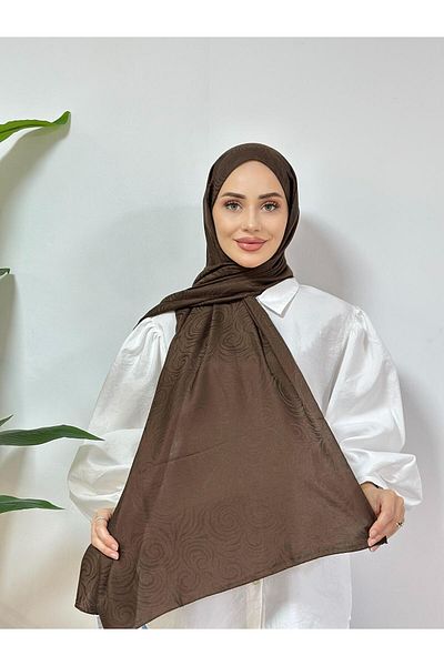 Pull Scarfs Shine Isabella Pattern - Dark Brown