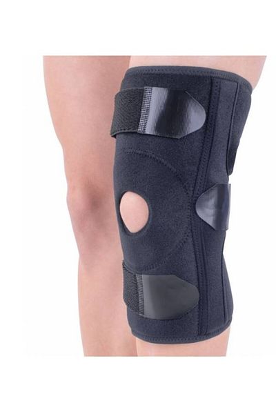 OEM Mobile knee brace with lateral metal joints Triasport Genu Mobil, SRT350, Universal size, Black