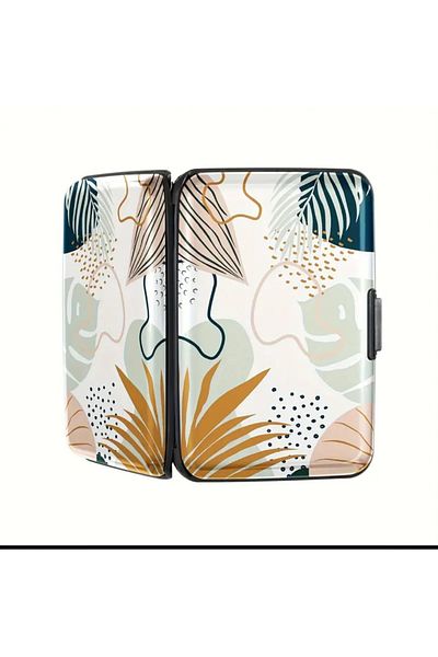 ORGANICYOU Panjian Ultra Thin Aluminum Credit Card Wallet - Rfid Blocking Safe