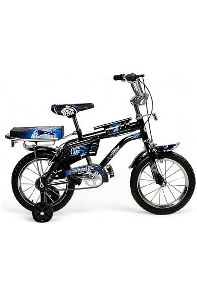 ALBADER 14-Inch Rambo Bike, Bicycle For Kids With Rear Seat, Freestyle Bikes With Adjustable Seat