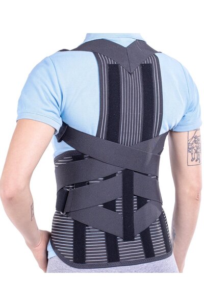 OEM Corset toraco-lombar sacral Triamed Tls Fix, SRT138, Negru, 5