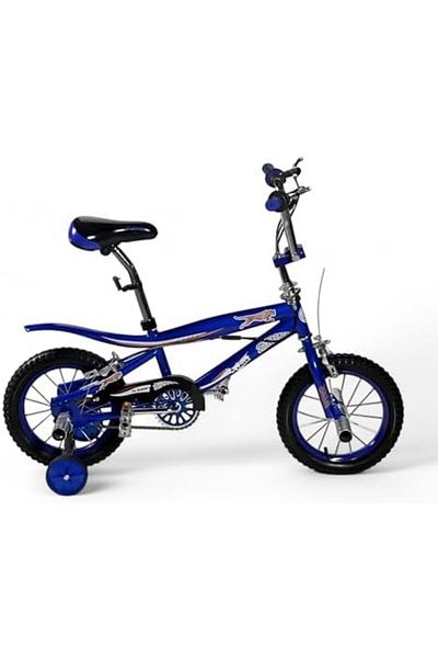 ALBADER Cobra Kids Bike, 14-Inch Size Bicycle With Training Wheels, Freestyle Kids Bike, Two Seats