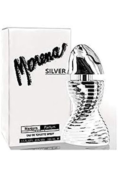 Marquis Morena Silver Perfume by Marquis for Men, Eau de Toilette, 100 ml