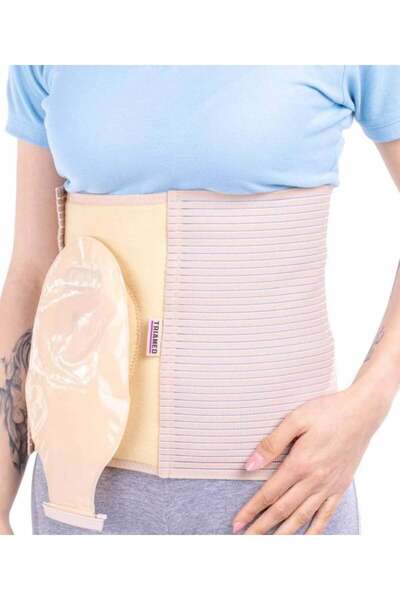OEM Corset abdominal Triamed Stomatex pentru stomă, SRT106, bej, 4