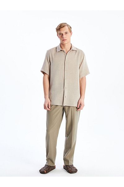 LC Waikiki Regular Fit Short Sleeve Men's Shirt