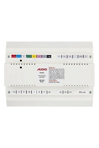AUDİO AUDIO 002336 Ets 302 Santral (Kapıcılı Çift Zilli) Beyaz