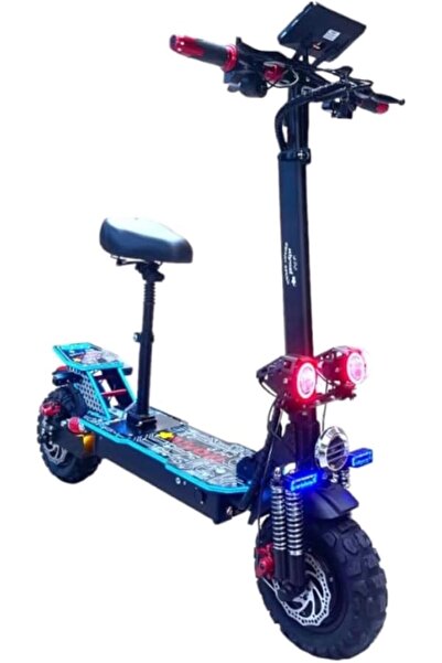 GENERAL سكوتر الوحش الكهربائي 48 فولت محركين 3000 واط