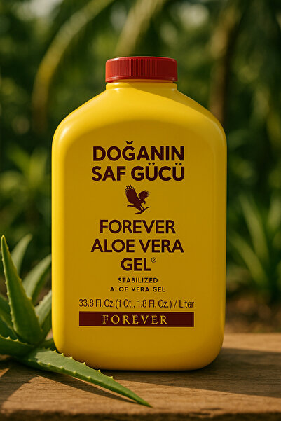 Forever Living Forever Aloe Vera Jel 1 Litre – Doğal Aloe İçerikli Sıvı Takviye Edici Gıda