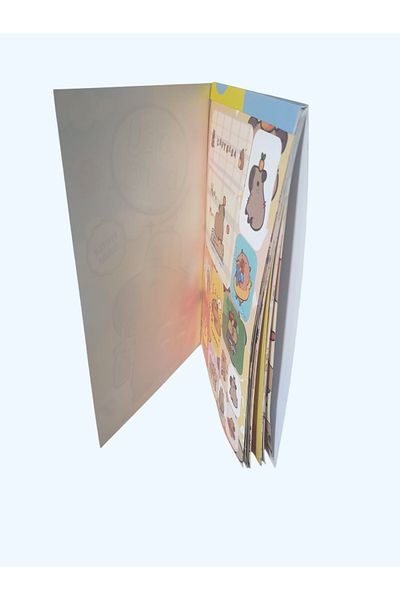 Mikro Capy Bara Sicker Album Notebook Pasting Children's Sticker