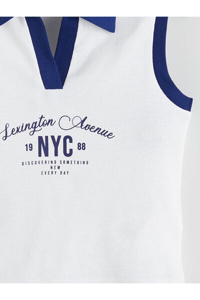 LC Waikiki Lcw Polo Neck Girl's Crop Undershirt