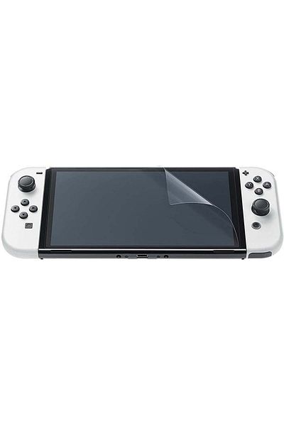 Nintendo Carcasă și protecție de ecran alb-negru pentru Nintendo Switch