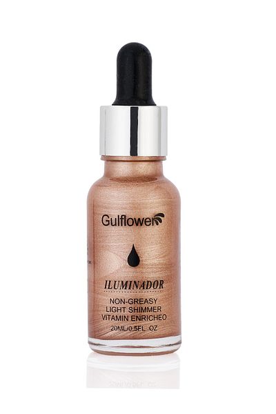 GulFlower Liquid Illuminator Set of 2 Bronze & White