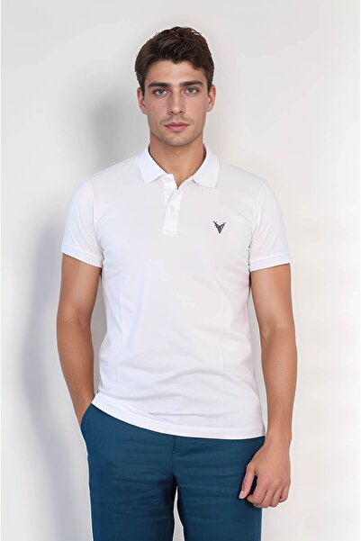 Velvarde Polo Collar Tshirt White (1815)