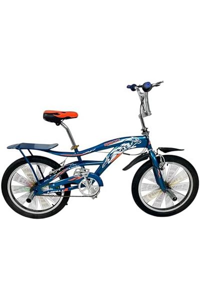 ALBADER Cobra Bike For Boys, Cobra 20-Inch Size, Mountain Bike With Dual Disc Brake & Adjustable