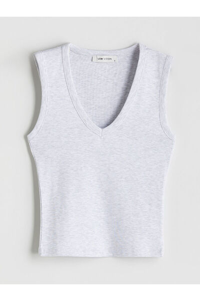 LC Waikiki Create Your Style from Uzg Store |   V-Neck Women's Tank Top