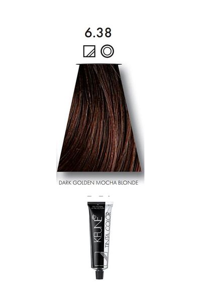 Keune Tinta Keune Hair Dye - No. 6.38 Dark Mocha Golden Blonde