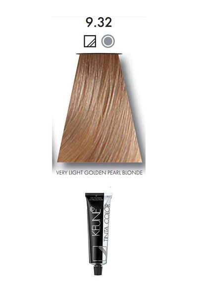 Keune Tinta Keune Hair Dye - No. 9.32 Very Light Pearl Golden Blonde