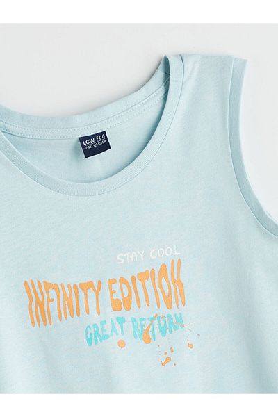 LC Waikiki Tricou pentru băiat cu gât crew pentru sezon nou - S5KT80Z4