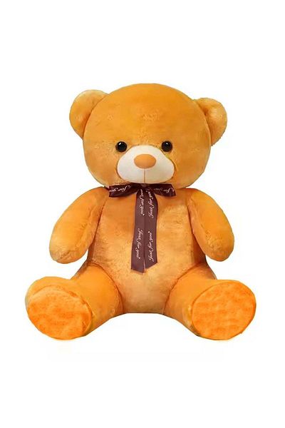 huitich Orange Teddy Bear Style with Ribbon 60cm