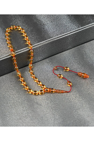 Tesbih-i Hazır Tesbihçilik تصميم خاص لسبحة الكاحل من العنبر مع نظام توقيع خاص