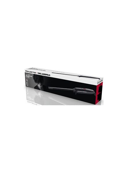 Rowenta x Ondulator de păr Karl Lagerfeld Curls Forever CF311LF0, 180° C, strat Keratin&Shine, negru