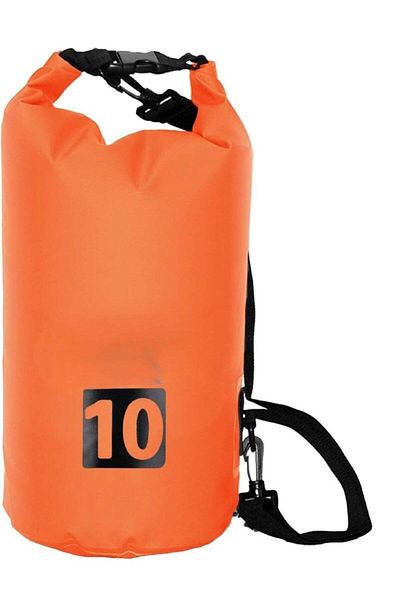 huitich 10L Orange Single-Strap Waterproof Outdoor Sport PVC Bag