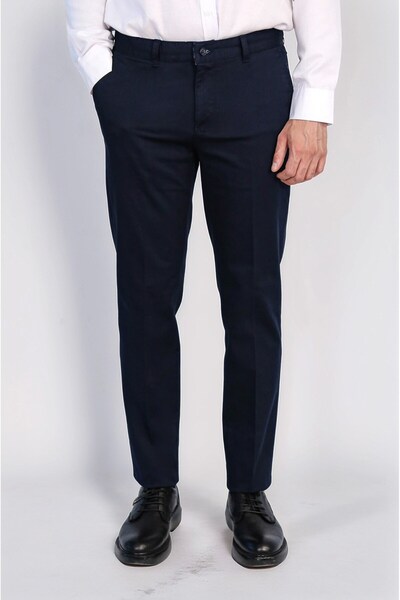Velvarde / Regular Chino Pants / Blue