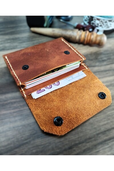 08dericraft Handmade Genuine Leather Wallet