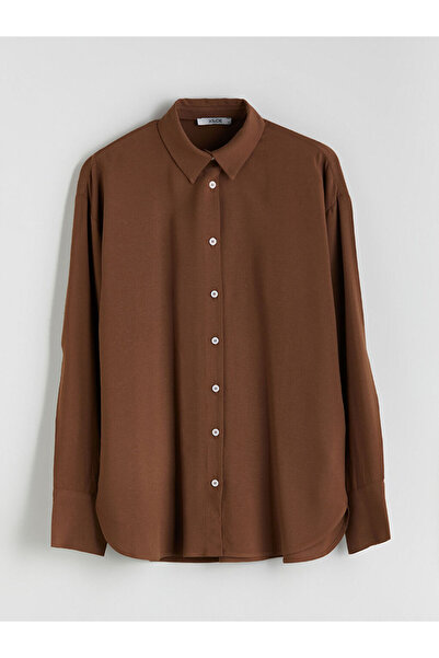 LC Waikiki Lcw Linen Blend Women's Shirt