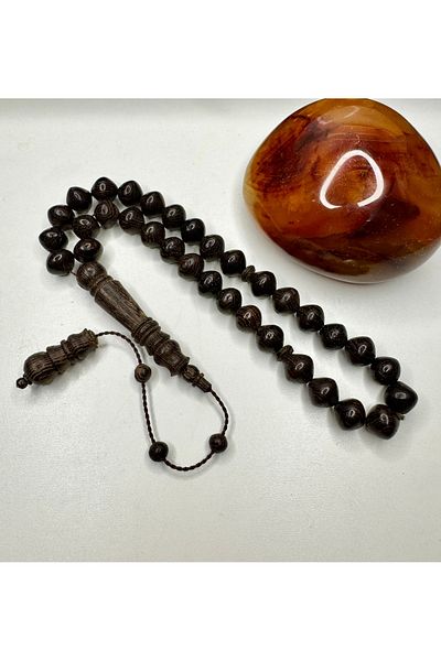 İskenderun Tesbihcilik Alexander Model Wenge Tree Prayer Beads