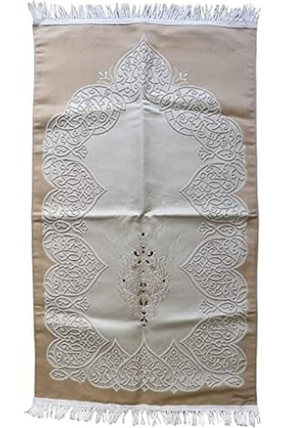 Generic سجادة صلاة إسلامية فاخرة وناعمة الملمس، بسمك ٥ مم.