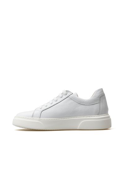 YAŞAR KAŞLI Men's Genuine Leather Casual Shoes 25Y Ykm-23651 m White