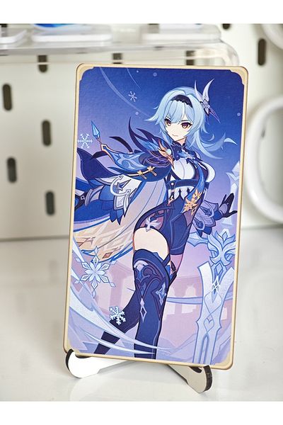 Yenaplanner Genshin Eula Metal Collection Card (1 Piece)