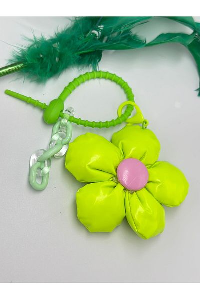 MyladyAccessoriess Green Daisy Bag Accessory