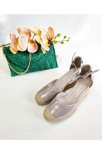 Of&Off Women's Genuine Leather Sandals