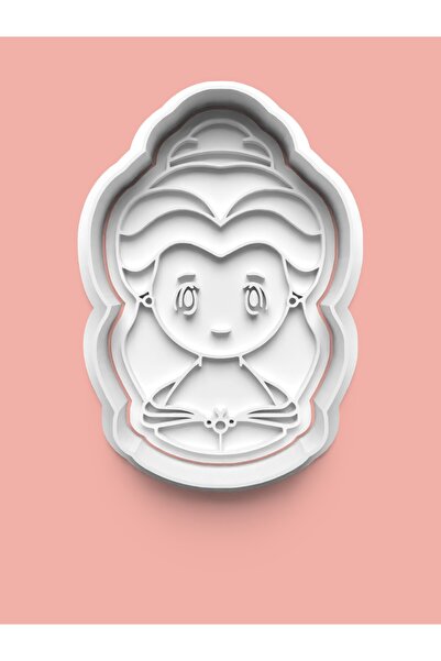 AKTASTORE قالب كوكيز الأميرة الخيالية وقالب عجينة السكر