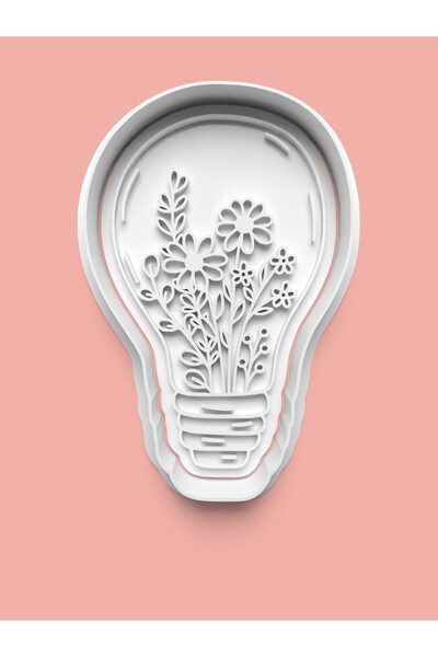 AKTASTORE قالب كوكيز على شكل زهرة وقالب عجينة السكر